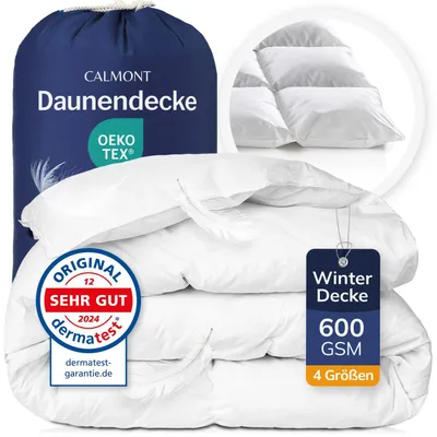 Donsdekbed All-Season 135x200 cm – warme Winterdecke