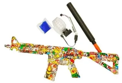 Produktbild von Gewehr mit Gelkugeln und Magazin