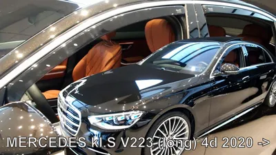Immagine prodotto di Deflettori Aria Per Mercedes S V223 Dal 2020 Set 4 Pezzi