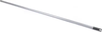 Produktbild von Coronet Besenstiel Metall 130 cm, mit Gewinde silber, mit Aufhängekappe