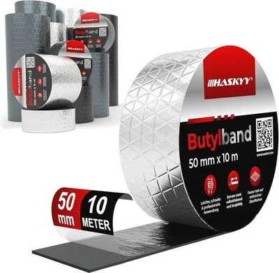 Produktbild von Universal Butylband 50 mm x 10 m - Dichtungsbänder für Dach, Wohnmobil und mehr