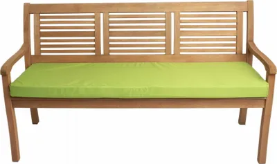 Produktbild von Sitzkissen outdoor 150x50x7cm hellGrün, bankkissen outdoor, Outdoor kissen, Sitzkissen hochlehner, outdoor hollywoodschaukel auflagen Bankauflage