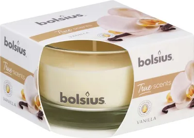Obrázok produktu pre Bolsius Aromatic 2.0 Vonná sviečka v skle, 80x50mm, Vanilla