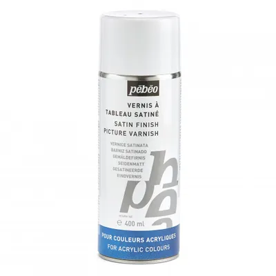 Produktbild von Pebeo Artist Acrylic Spray, lösungsmittelbasierter Satinlack, 400 ml