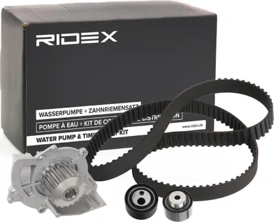 Produktbild von RIDEX 3096W0373 Zahnriemensatz + Wasserpumpe passend für PEUGEOT 807 MPV 406 (8B) 607 (9D, 9U) 406 Coupe (8C) für CITROËN C8 II