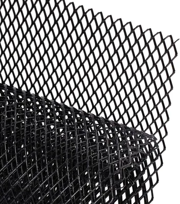 Productafbeelding van Auto Grillgaas - Race Grid - Radiator Beschermen - Aluminium Legering - 100x33cm - Zwart