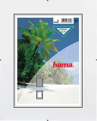 Produktbild von Hama Clip-Fix, Einzelbilderrahmen, Glas, Transparent, 20 x 28 cm, Clip-Fix, Nachdenklich