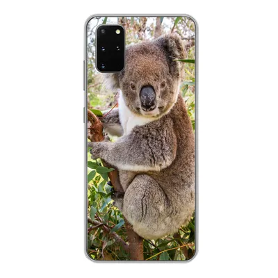 Produktbild von MuchoWow® Handyhülle Schutzhülle Hülle für Samsung Galaxy S20 Plus Koala - Blätter - Kinder - Jungen - Mädchen Silikon Softcase Handy Hülle - Hartschale