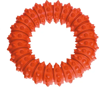 Produktbild von Karlie Ruffus Vollgummi Aqua Ring orange schwimmend, Größe:12.cm