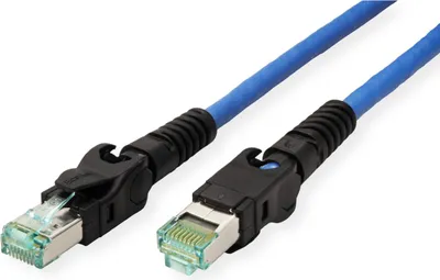 Immagine prodotto di EasyLan VarioBoot Patch Cord Cat.6A, S/FTP, blau, 1,5 m