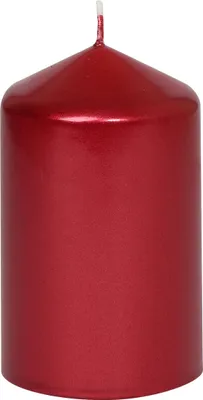 Produktbild von Stumpenkerzen "Edelglanz" Rubin Rot 100/57 mm, 12 Stück Steinhart Kerzen in RAL-Kerzen Güte Qualität