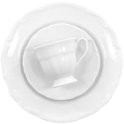 Produktbild von Chodzież Maria Theresia Tasse mit Untertasse 210ml Porzellan Weiß