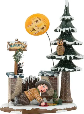 Immagine prodotto di Hubrig Volkskunst "Winterkinder - Mondputzer 16cm