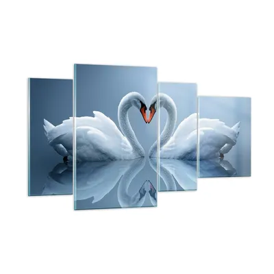 Produktbild von Bilder auf glas - Ladung Dampf Wasser - 120x70cm - Glasbilder - Wandbilder - Kunstdruck - zum Aufhängen bereit - Wanddekoration aus Glas - Glas Bilder - Wandbild auf Glas - 4 Teile - GDL120x70-3541