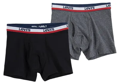 Productafbeelding van Levi's Kids Sportkleding, logo boxershorts, 2-pack, jongens, maat 0