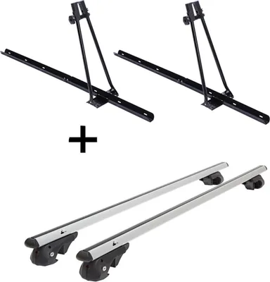Obrázok produktu pre 2x nosič bicyklov ORION + strešný nosič VDP004 L kompatibilný s Opel Zafira A 1998-2004