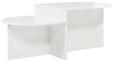 Obrázek produktu pro Konferenční stolek Bílá s vysokým leskem 100 x 50 x 40 cm