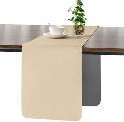 Immagine prodotto di Telo impermeabile e antiscivolo, grigio-giallo, 30x140 cm, a doppia faccia