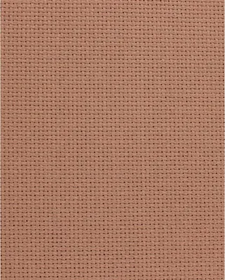 Immagine prodotto di Permin Precut 14 ct. Aida 357, colore 95 Cioccolato al latte, tessuto per ricamo a punto croce 43x50 cm