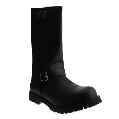 Produktbild von Boots & Braces - Motorcycle Biker Stiefel Schwarz Größe 42 (UK8)