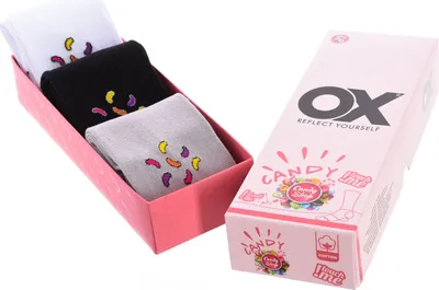 Immagine prodotto di confezione da 6 calzini bassi OX con fragranze fresche