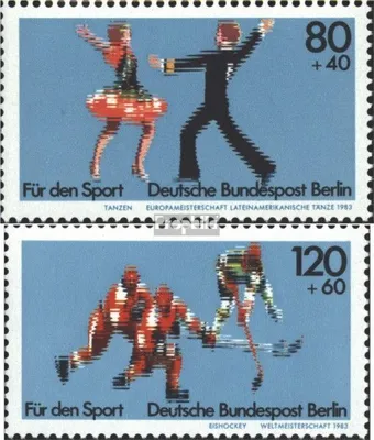 Produktbild von Briefmarken Berlin (West) 1983 Mi 698-699 (kompl.Ausg.) FDC Sporthilfe