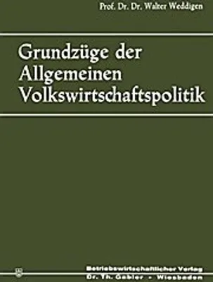 Obrázok produktu pre Grundzüge der Allgemeinen Volkswirtschaftspolitik