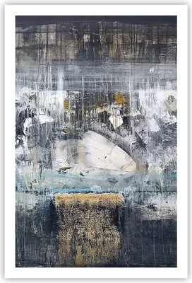 Produktbild von Poster - Poster ohne Rahmen - Abstraktion modern - 61x91,5 cm - Wand Bild - Wanddeko - Wandbilder - Kunstposter - Wandposter - Bilder - Kunstdruck - Wanddekoration - Wandbild - P2XPA61x91-3474