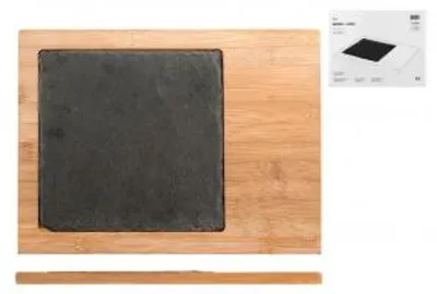 Immagine prodotto di H&H Tagliere Ardesia & Bamboo Cm25X33