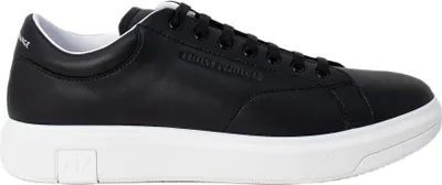 Obrázek produktu pro ARMANI EXCHANGE pánské kožené boty černé GR66359 - Velikost: 44
