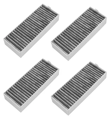 Aktivkohlefilter 4er-Pack für Dunstabzugshaube 192x75x35 mm