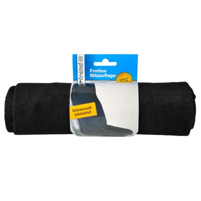 Produktbild von Kfz Frottee-Sport-Sitzauflage schwarz