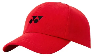 Produktbild von Yonex Klassische Dad-Hat Rot One Size mit verstellbarer Metallschnalle