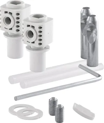 Immagine prodotto di Granitan | Set di installazione per WC e bidet - Set completo - Alta qualità - Facile da installare - Resistente