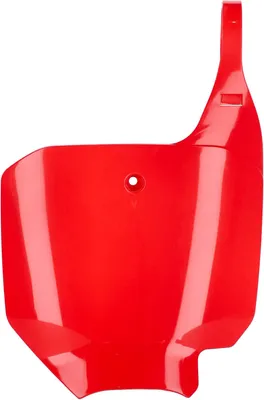 Image de ACERBIS Porte-plaque d'immatriculation avant rouge pour HONDA