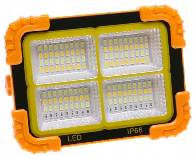 Zdjęcie produktu dla HALOGEN Lampa SOLARNA LED 50W Uliczna REFLEKTOR Naświetlacz POWERBANK