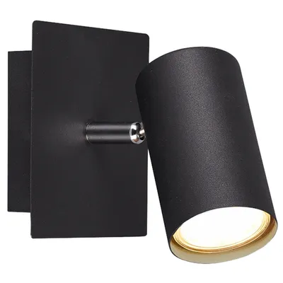 Produktbild von Trio Leuchten Wandspot Marley 802400132, Metall Schwarz matt, Wandspot 1-flammig, exkl. 1 x GU10