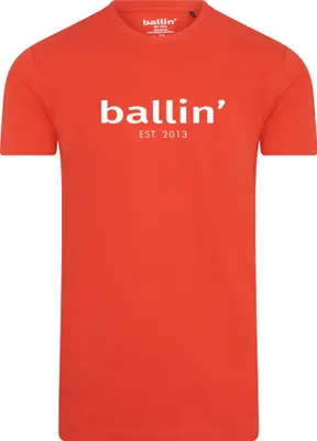 Produktbild von Ballin Est. 2013 Tapered Fit Shirt Rot - Große M
