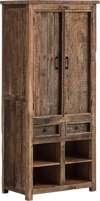 Produktbild von Kleiderschrank Sumatra Altholz rustikal