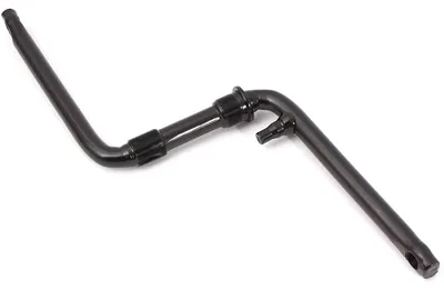 Zdjęcie produktu dla Jednoczęściowa korba BMX 175 mm czarna