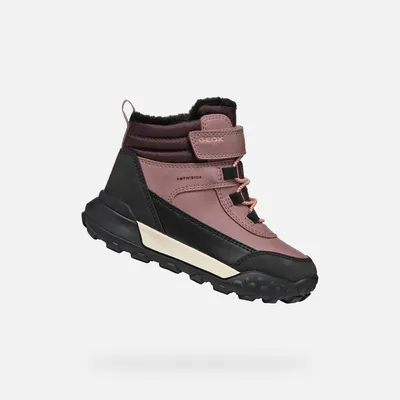 Immagine prodotto di Scarpe invernali Geox rosa per bambine, Trekkyup B taglia 36