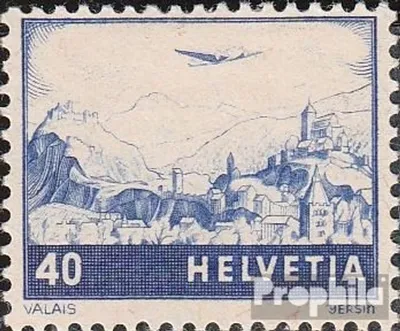 Produktbild von Briefmarken Schweiz 1948 Mi 507 gestempelt Landschaften