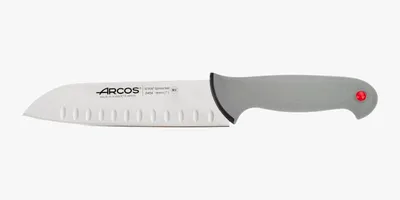 Santoku-Messer 180 mm, Nitrum-Edelstahl, ergonomischer Griff