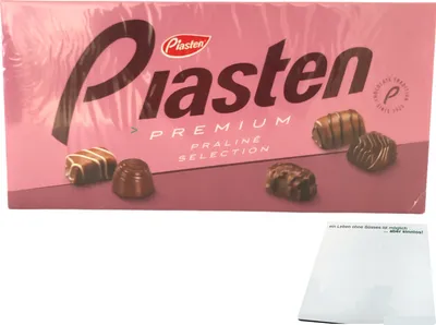Produktbild von Piasten Pralinenmischung Premium Praline Selection (400g Packung) + usy Block
