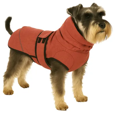 Produktbild von Flamingo Hundemantel Winter – Iglu Rot – XS 35cm – Isothermische Innenschicht –
