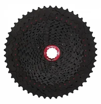 Immagine prodotto di Cassetta pignoni SunRace CSMX80 a 11 velocità, 11-50 denti, nero, nero