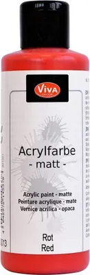 Produktbild von ViVA DECOR Acrylfarbe 82 ml rot
