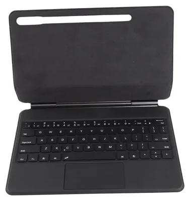 Obrázek produktu pro Pouzdro s klávesnicí pro 12,4palcový tablet – lehké bezdrátové pouzdro zPolyuretankůže s barevným podsvícením pro modely S7+, S8+ a S9+
