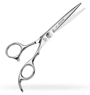 Produktbild von PREMAX Professionelle Friseurschere mit ergonomischem Griff - ARTIST Kollektion - PROFESSIONAL Linie 87802 AISI 440A Kobalt-Edelstahl 15 cm - 6“ (+ Fingerauflage: 16,5 cm)
