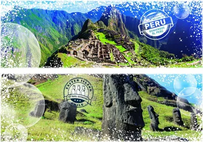 Obrázok produktu pre Grafika Puzzle Cestovanie po svete - Čile a Peru - 1000 dielikov